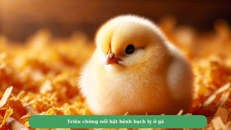 Triệu chứng nổi bật bệnh bạch lỵ ở gà