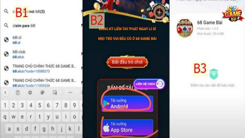 Tải 68 game bài dành cho hệ điều hành Android 